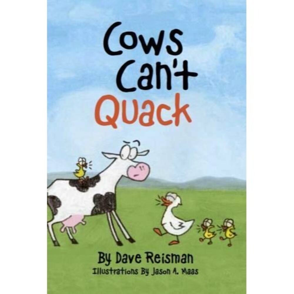 Cows Can’t Quack: Animal Sounds Boo- 9780980143348, Dave Reisman, paperback, new